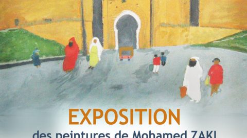 Vernissage de l’exposition de Mohamed Zaki à La Maison du XXIe siècle