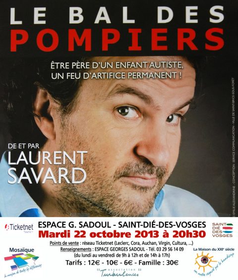 Spectacle de Laurent Savard à l’Espace Georges Sadoul le 22 octobre 2013